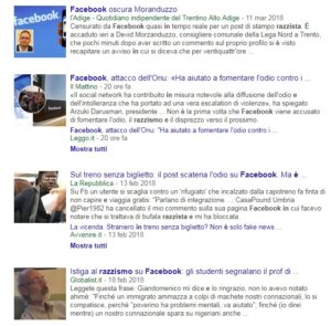 razzismo e Facebook